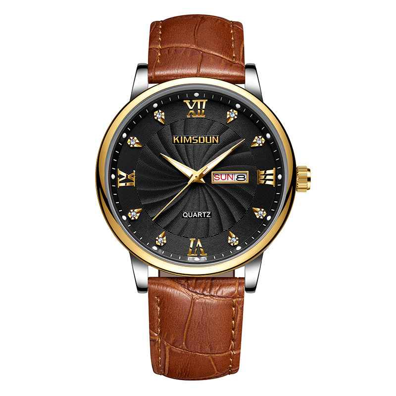 Calendar Waterproof Quartz Watch For Men