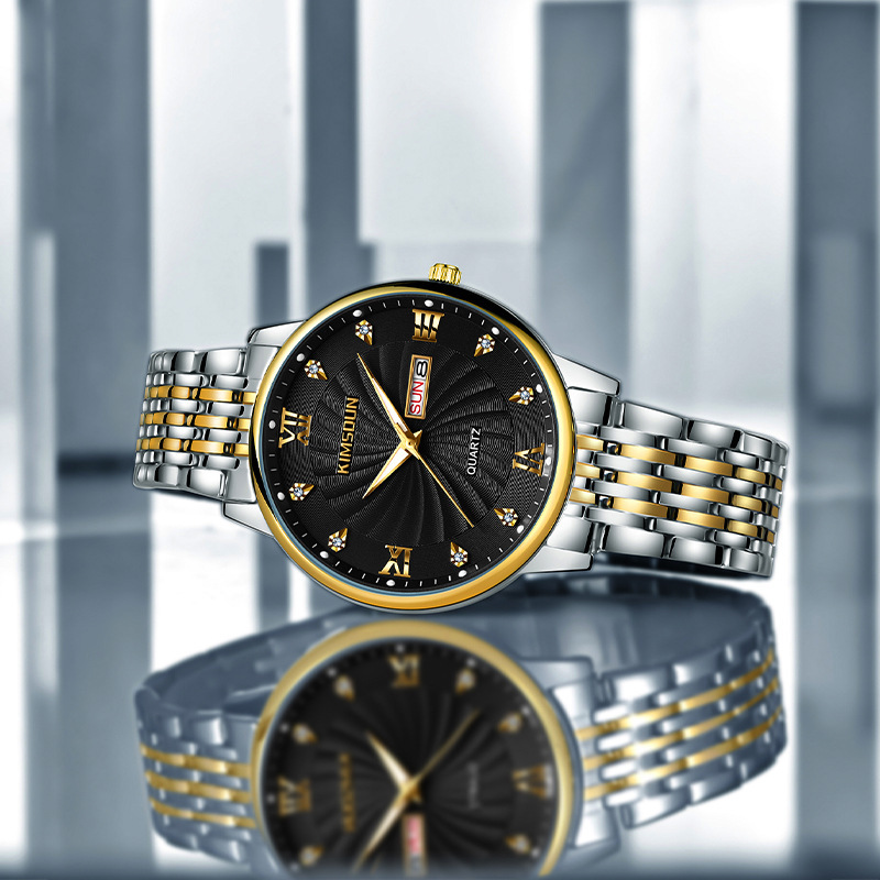 Calendar Waterproof Quartz Watch For Men