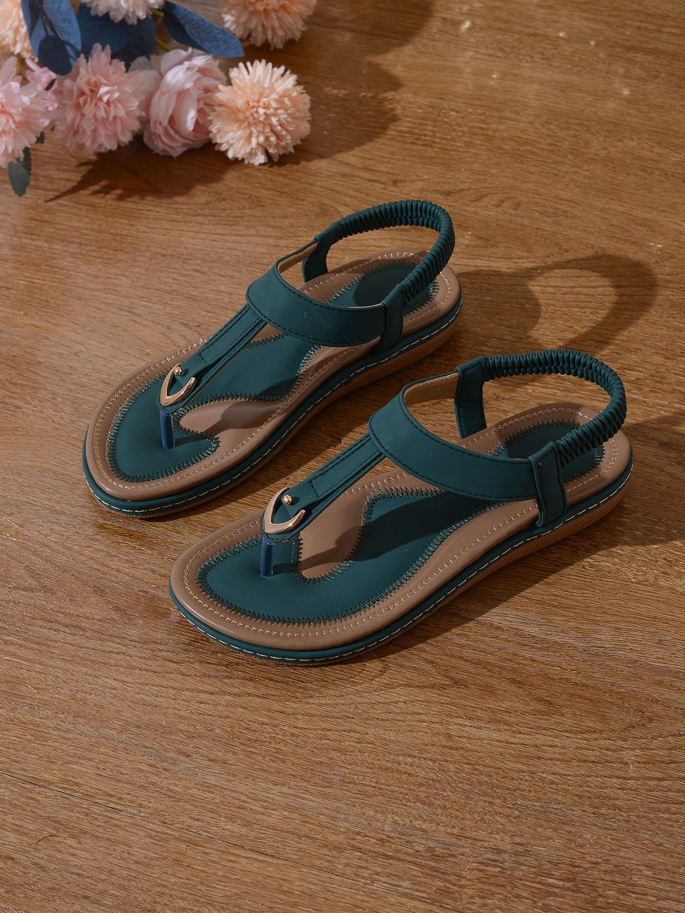 Summer Flip-flops Soft-soled Flat Beach Shoes Soft Soles