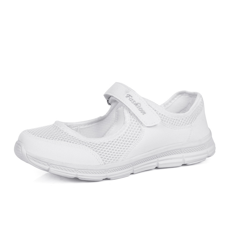 Women's Air-cushioned Mesh Shoes Slip-on Style For Sports