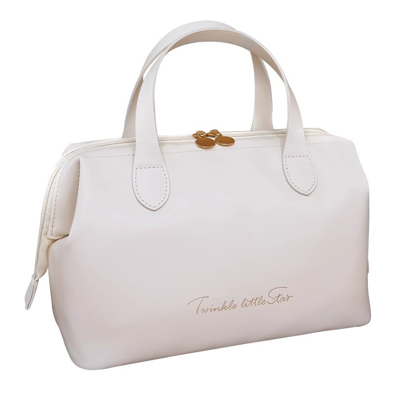 Portable Cosmetic Bag For Makeup, Skin Care Waterproof Travel Bag, Large Toilet Bag
